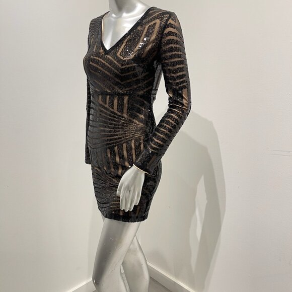 Miss Ord Black Midi Dress - Picture 3 of 4